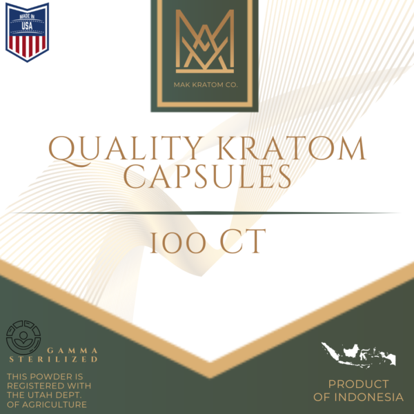 100ct Kratom Capsules