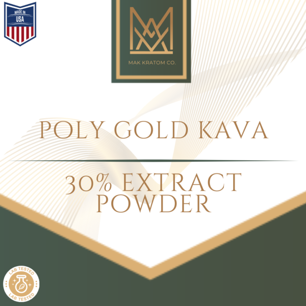 Poly Gold Kava 30 Extract Powder