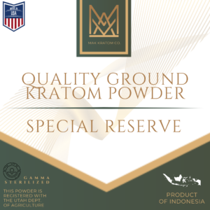 Special Reserve Quality Ground Kratom Powder