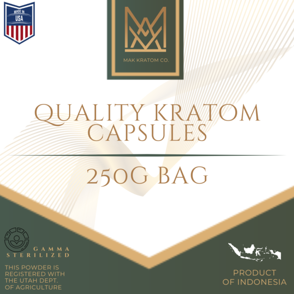 250g Bag Kratom Capsules