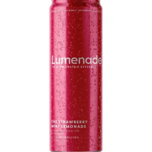 Lumenade Strawberry Mint Lemonade Kratom Seltzer