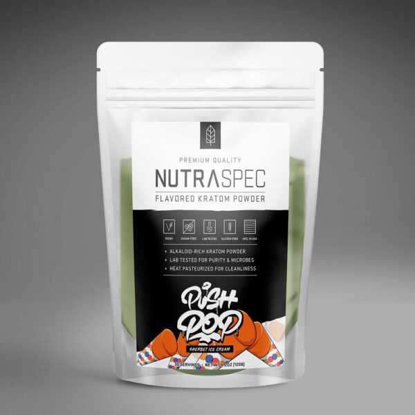 NutraSpec Push Pop Red Maeng Da Kratom